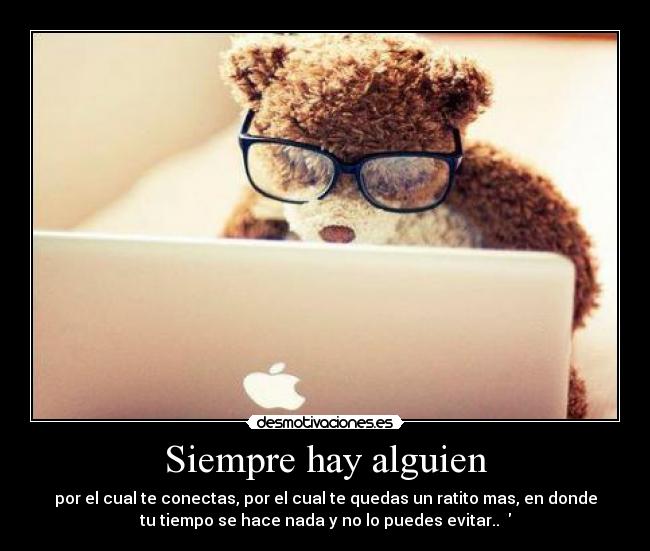 Siempre hay alguien -