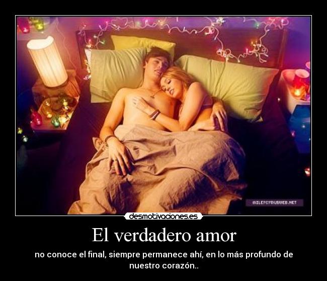 El verdadero amor -