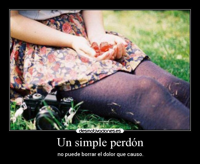 Un simple perdón - 