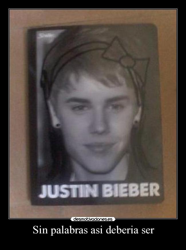 Sin palabras asi deberia ser -