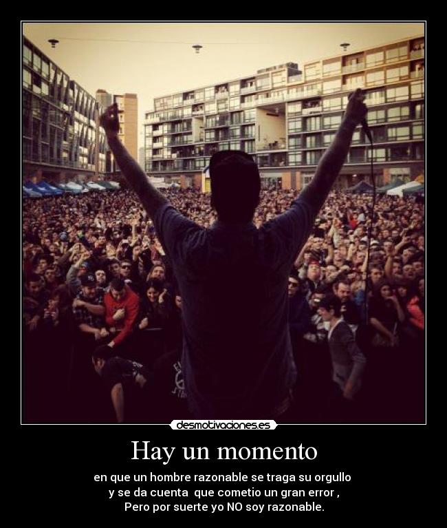 Hay un momento -