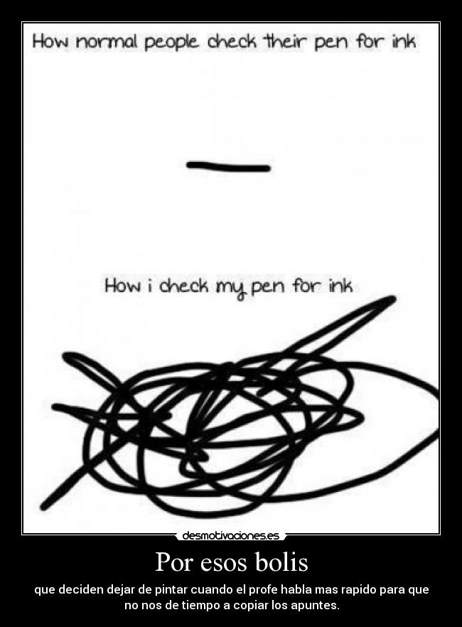 Por esos bolis -