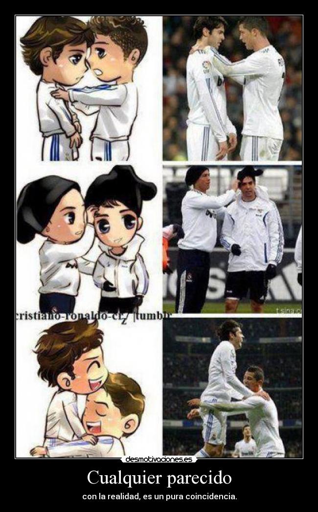 Cualquier parecido - con la realidad, es un pura coincidencia.