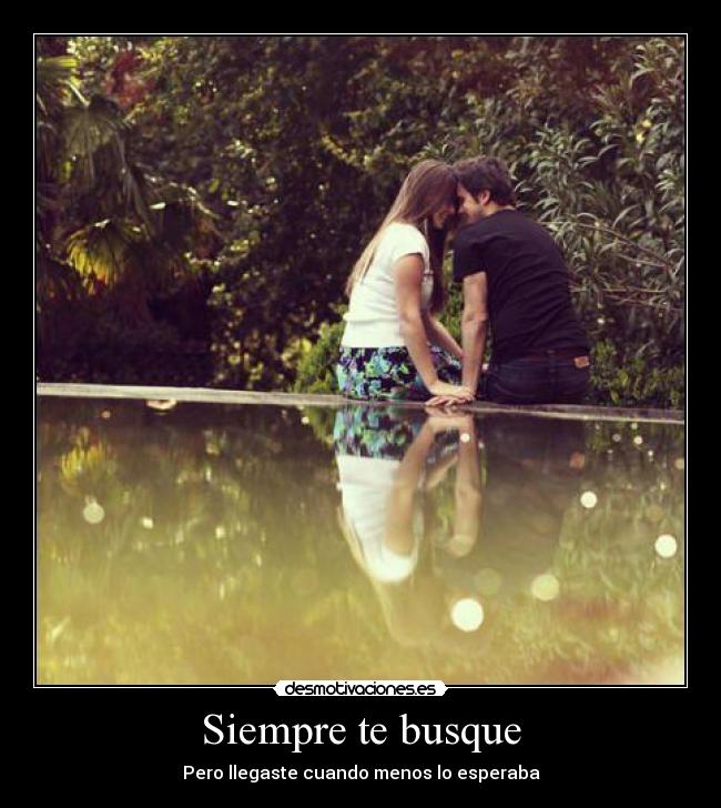 Siempre te busque -
