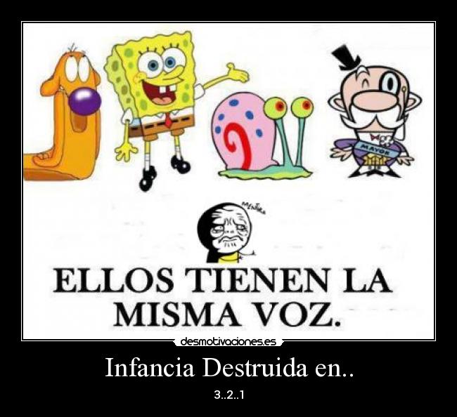 Infancia Destruida en.. - 3..2..1