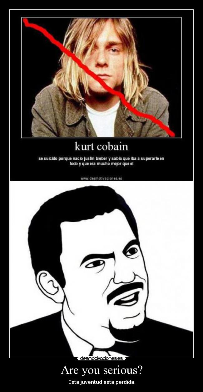 carteles are you serious desmotivaciones