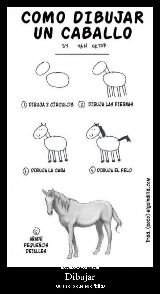 Dibujar - Quien dijo que es dificil :D