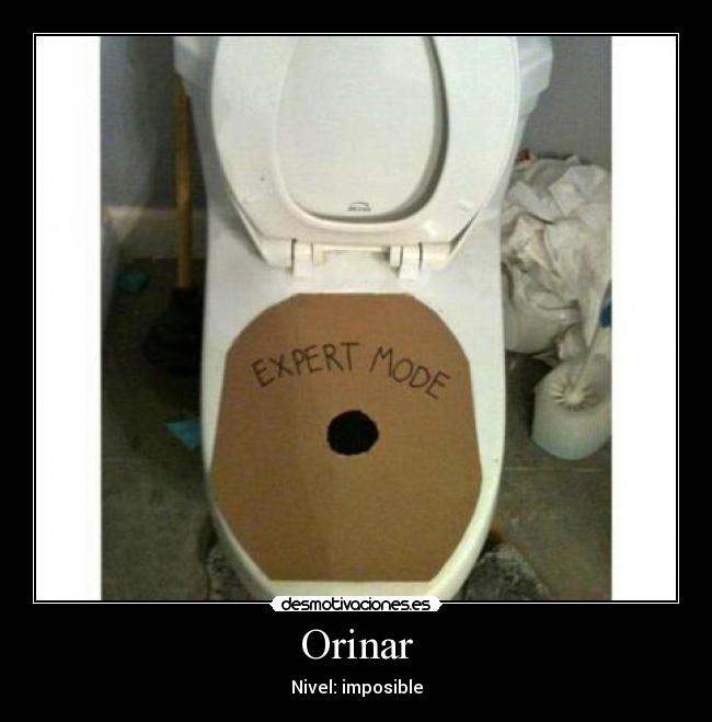 Orinar - Nivel: imposible