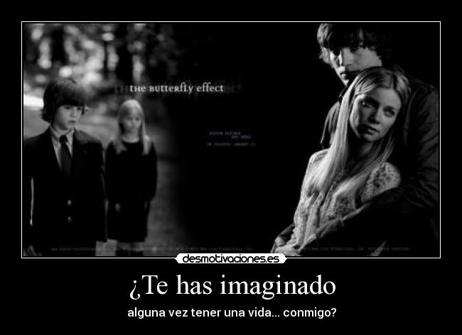 carteles butterfly effect desmotivaciones