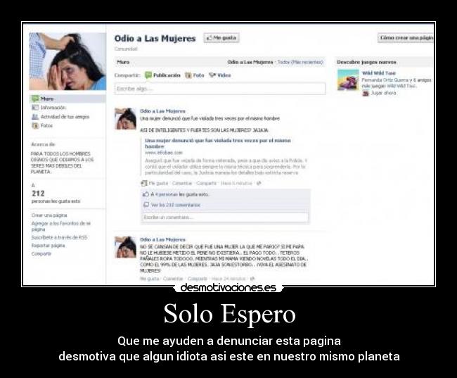 carteles mujer odio imbesil desmotivaciones