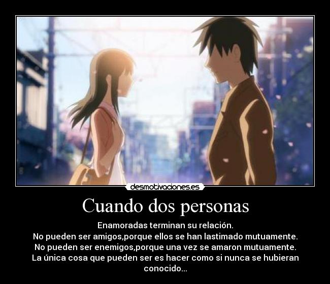 Cuando dos personas -