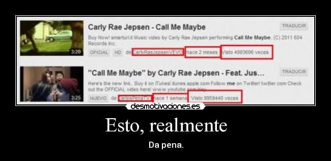 Esto, realmente -