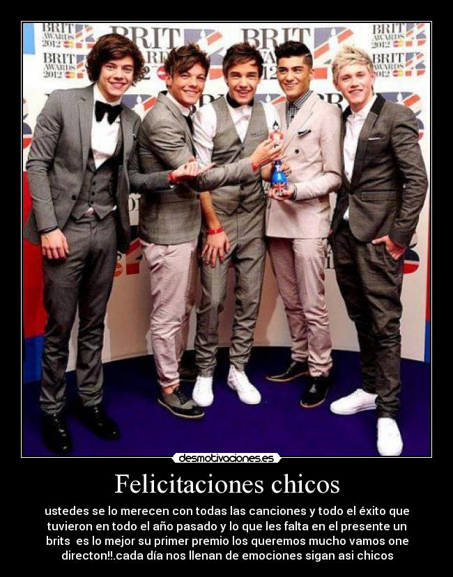 Felicitaciones chicos - 