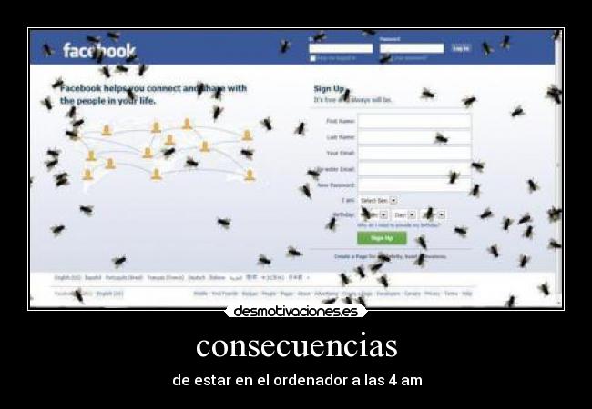 consecuencias - de estar en el ordenador a las 4 am