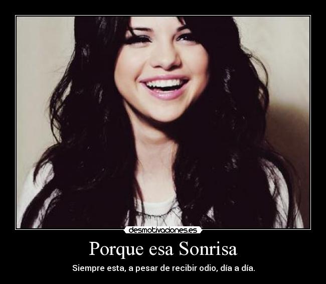 Porque esa Sonrisa -