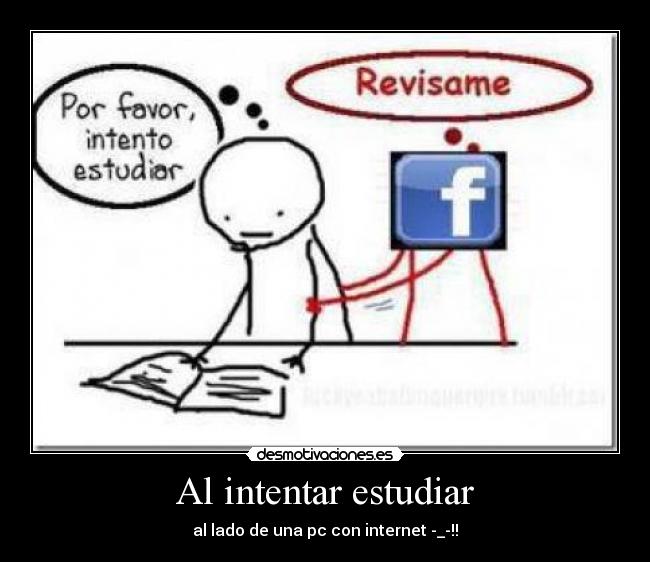 carteles intentar estuidar desmotivaciones