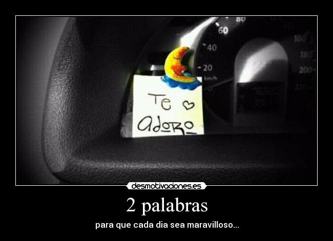 2 palabras -