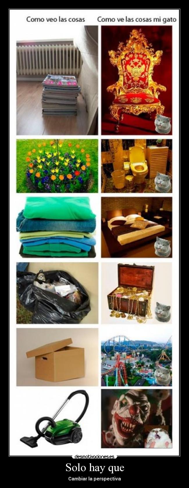 Solo hay que - Cambiar la perspectiva