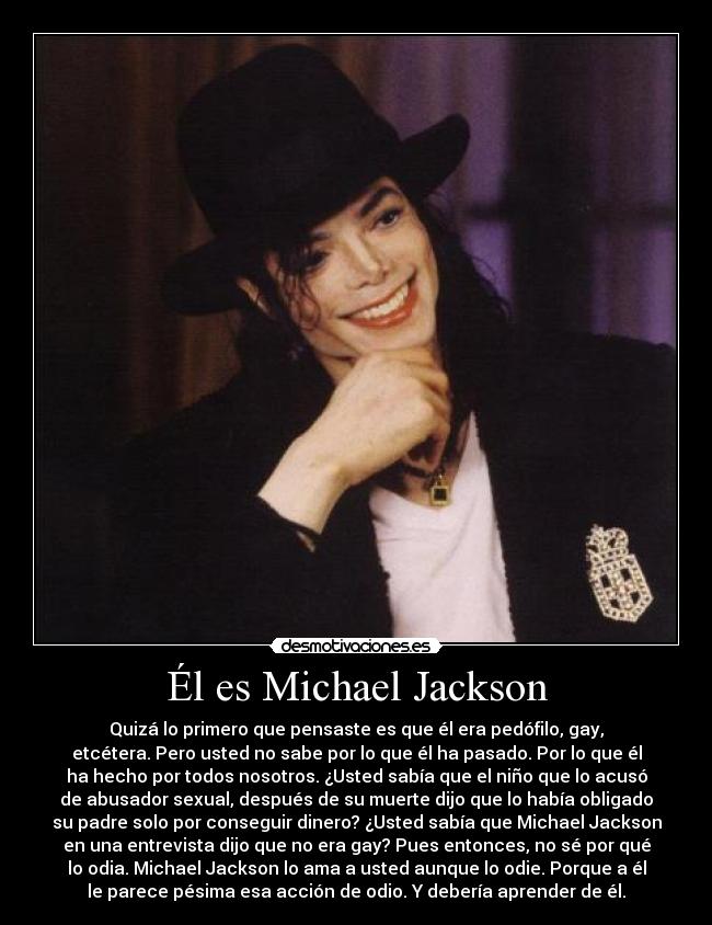 Él es Michael Jackson -