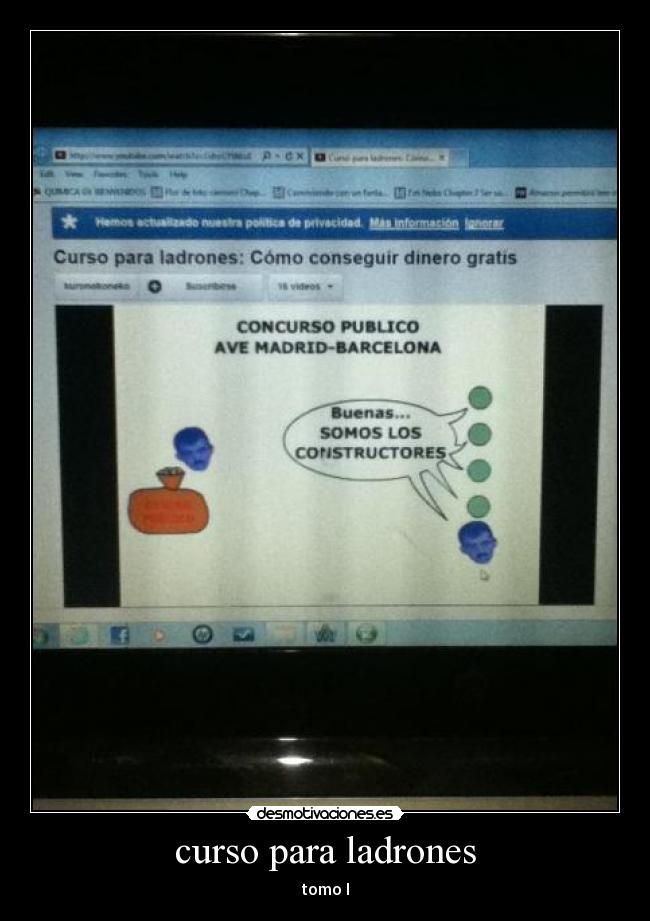 curso para ladrones - tomo I