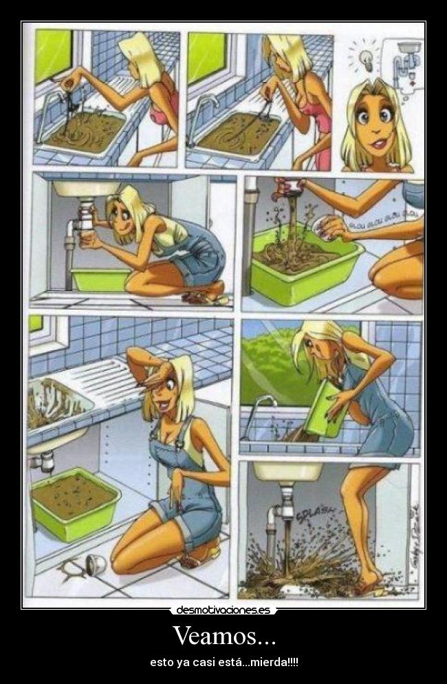 Veamos... - esto ya casi está...mierda!!!!