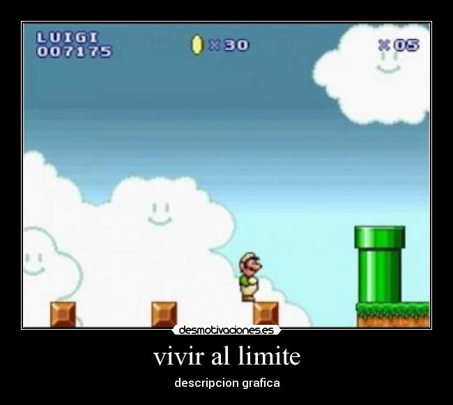 carteles mario viviendo asu modo desde tiempos immemorables desmotivaciones