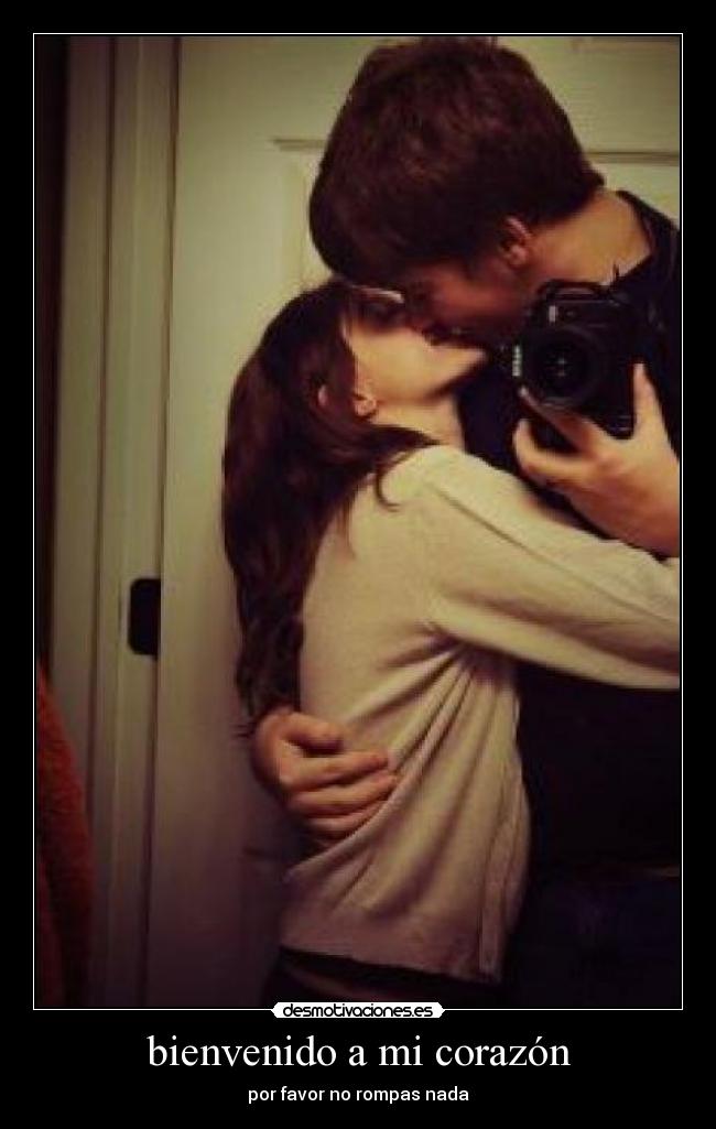 bienvenido a mi corazón -