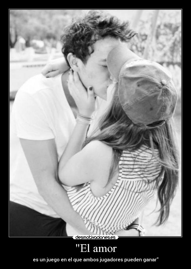 El amor - es un juego en el que ambos jugadores pueden ganar