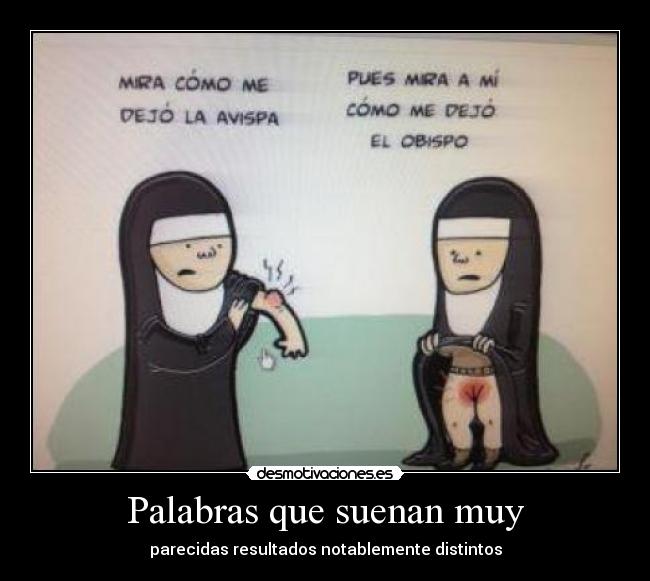 Palabras que suenan muy - 