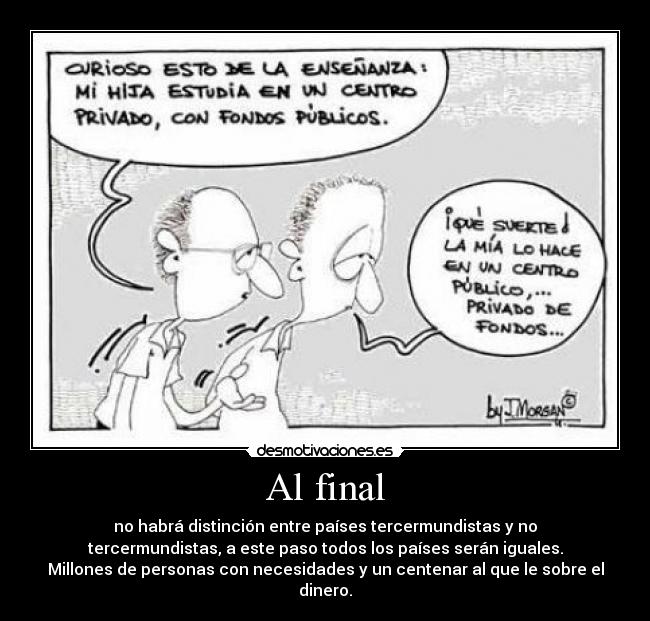 Al final -