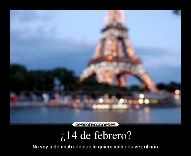 ¿14 de febrero? - 