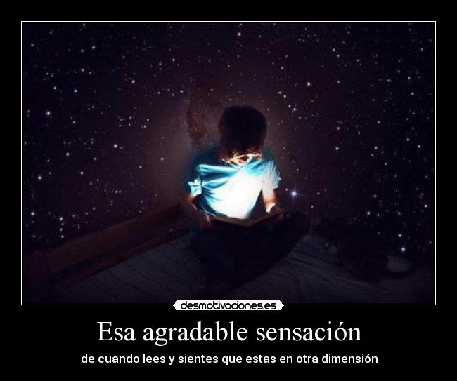 Esa agradable sensación -