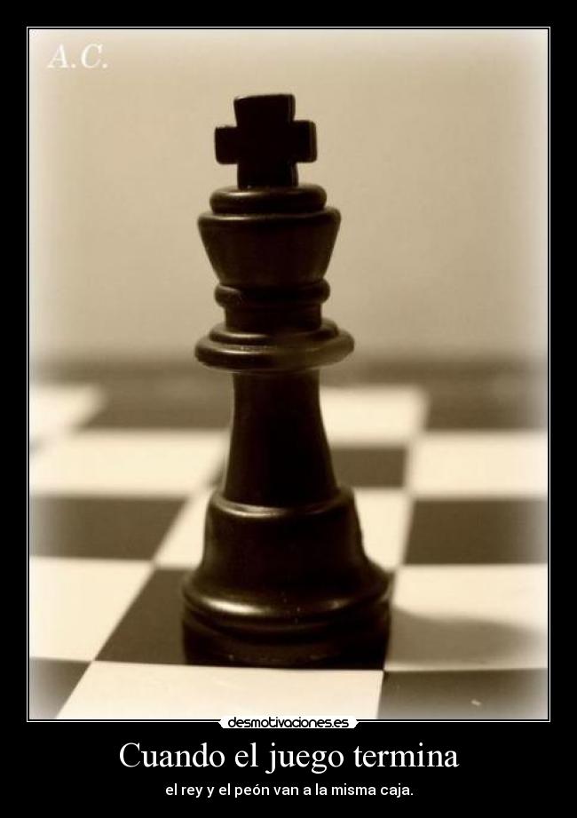 Cuando el juego termina - 