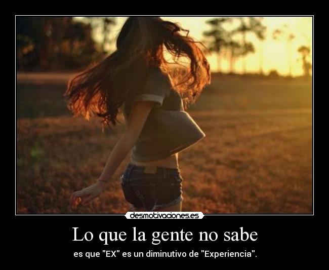 carteles experiencias desmotivaciones