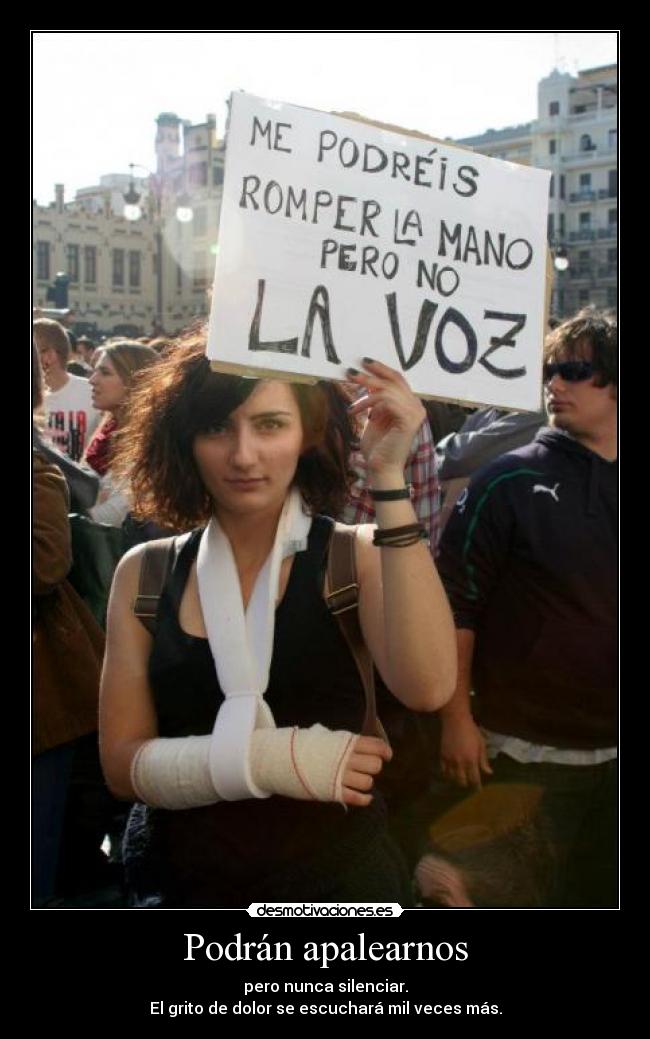 Podrán apalearnos - 