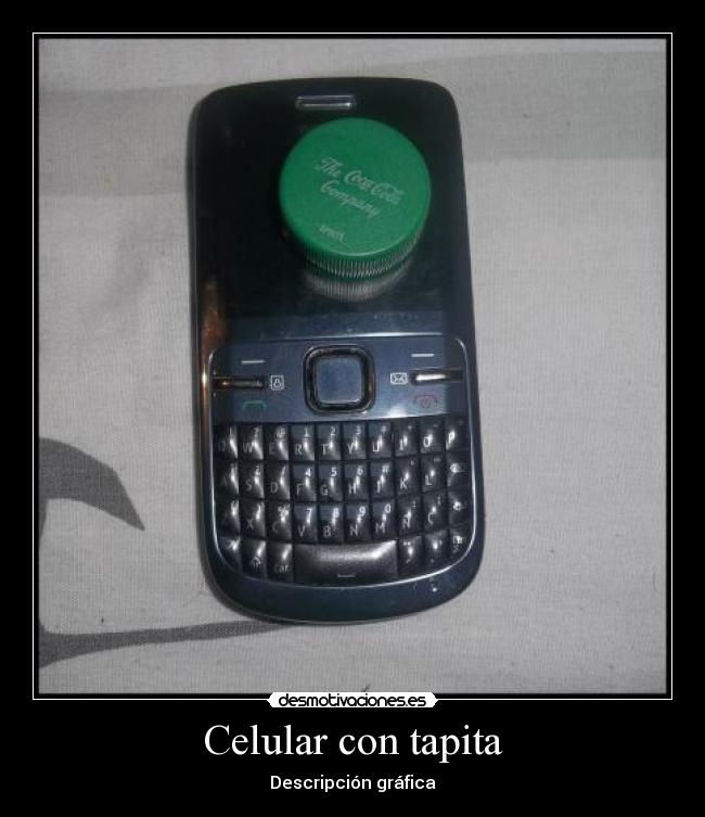 Celular con tapita - 