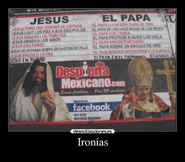 Ironías -