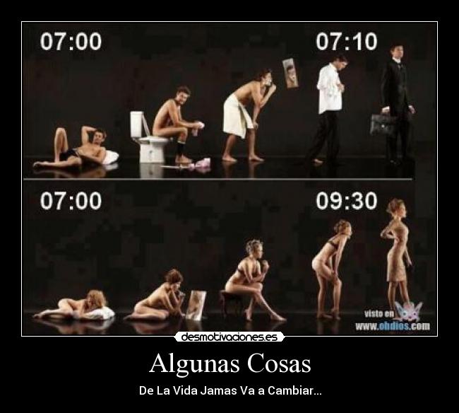 Algunas Cosas - De La Vida Jamas Va a Cambiar...