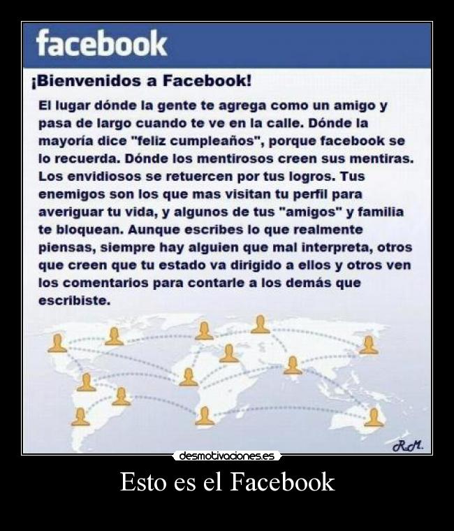Esto es el Facebook -