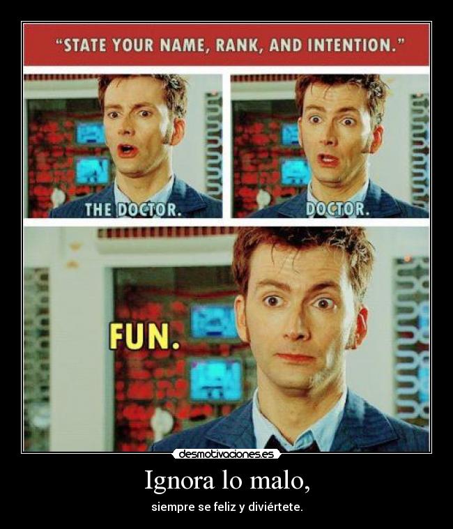 carteles clantimelord timelord david tennant mejor desmotivaciones