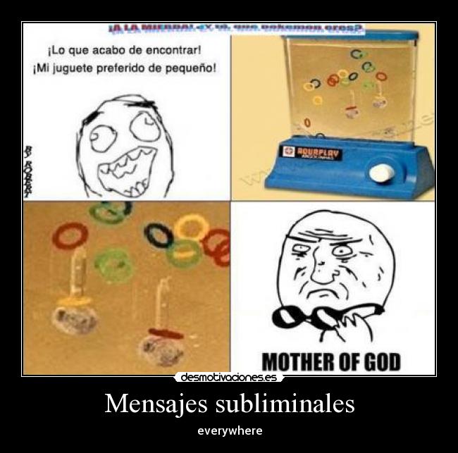 Mensajes subliminales - everywhere