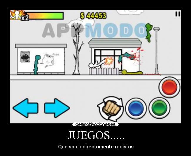 JUEGOS..... - Que son indirectamente racistas