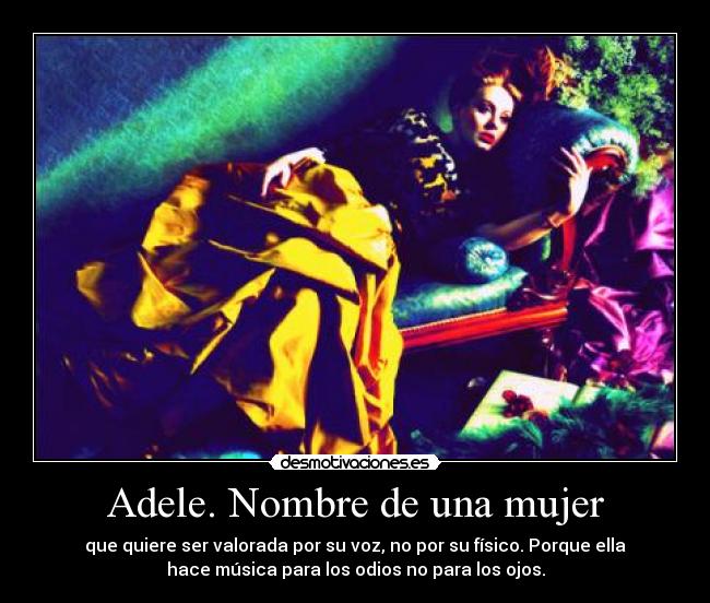 Adele. Nombre de una mujer -