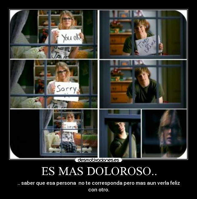 ES MAS DOLOROSO.. - 