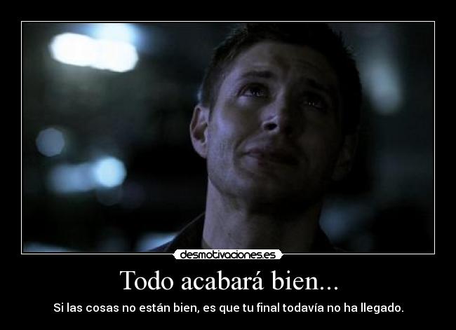 carteles acabar supernatural sobrenatural dean winchester desmotivaciones