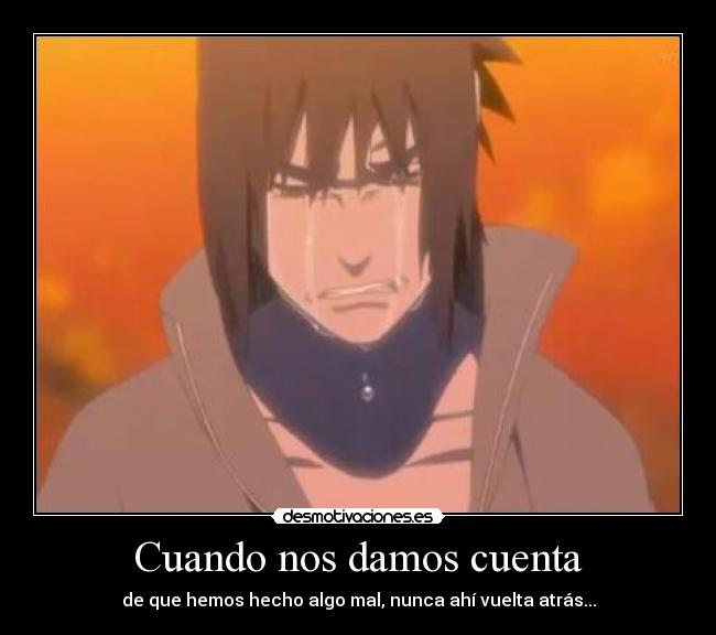 Cuando nos damos cuenta -