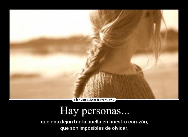 Hay personas... - 