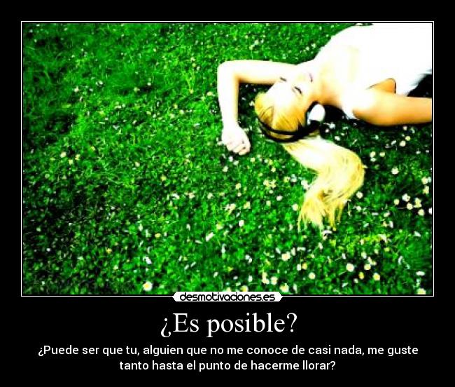 ¿Es posible? - 