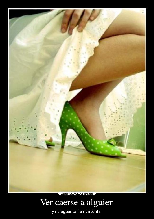 Ver caerse a alguien - 