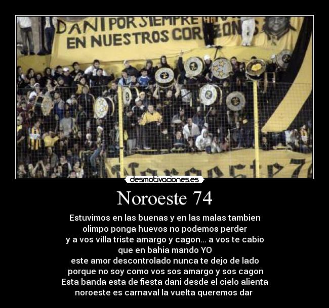 Noroeste 74 - 